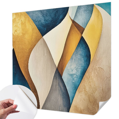 Fotobehang babykamer Golvende abstractie