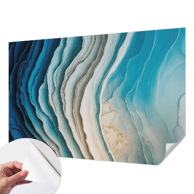 Zelfklevend fotobehang Golven van harmonie