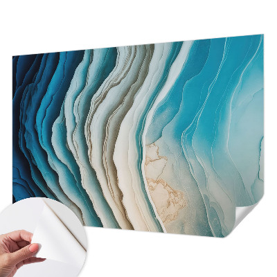 Zelfklevend fotobehang Golven van harmonie