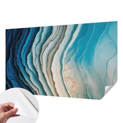 Zelfklevend fotobehang Golven van harmonie