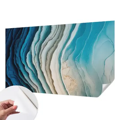 Zelfklevend fotobehang met het Golven van Harmonie-motief