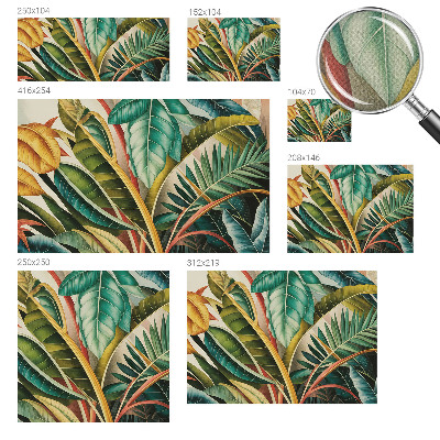 Fotobehang zelfklevend Exotische bladeren