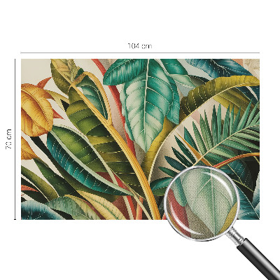 Fotobehang zelfklevend Exotische bladeren