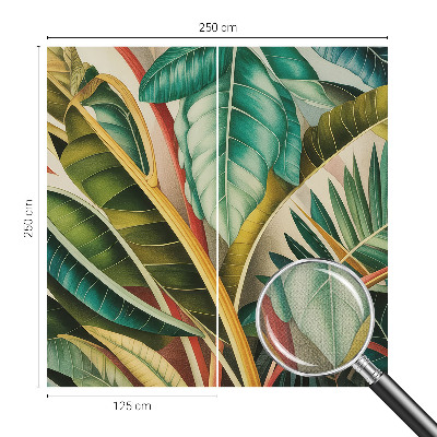 Fotobehang zelfklevend Exotische bladeren