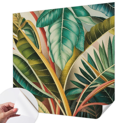 Fotobehang zelfklevend Exotische bladeren