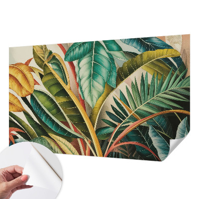 Fotobehang zelfklevend Exotische bladeren