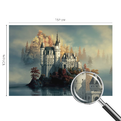 Zelfklevende behangsticker Sprookjeskasteel