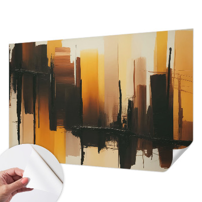 Fotobehang kinderkamer met verticale strepen