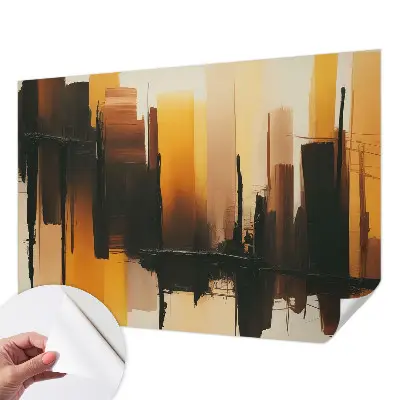 Fotobehang kinderkamer met verticale strepen