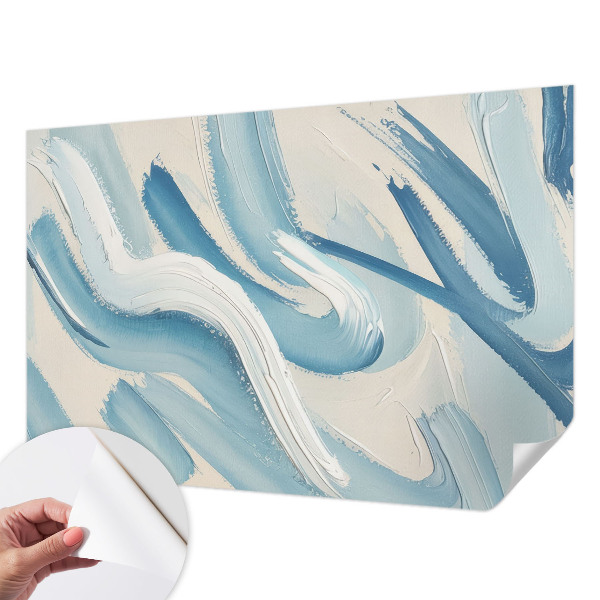 Fotobehang voor de kinderkamer Abstracte streken