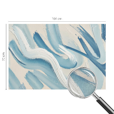Fotobehang voor de kinderkamer Abstracte streken