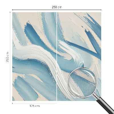 Fotobehang voor de kinderkamer Abstracte streken