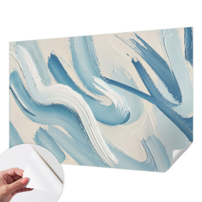 Fotobehang voor de kinderkamer Abstracte streken