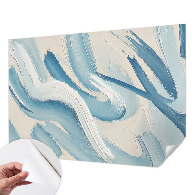 Fotobehang voor de kinderkamer Abstracte streken