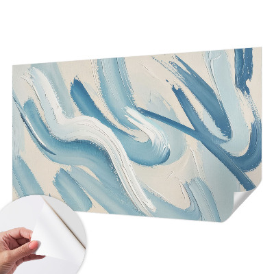 Fotobehang voor de kinderkamer Abstracte streken