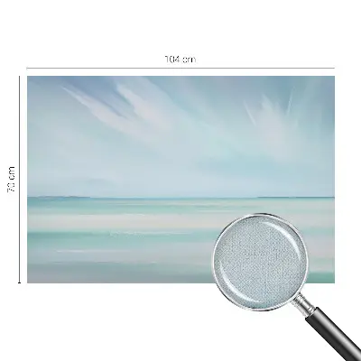 Fotobehang tienerkamer met een rustige zee als motief
