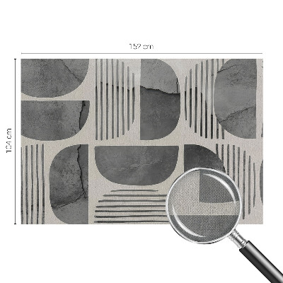 Foto behang voor de keuken Geometrische vormen
