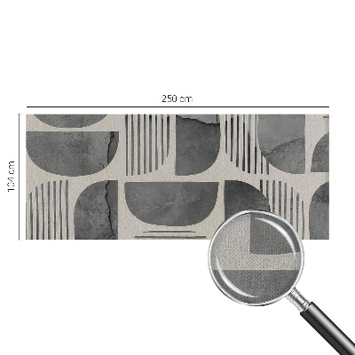 Foto behang voor de keuken Geometrische vormen