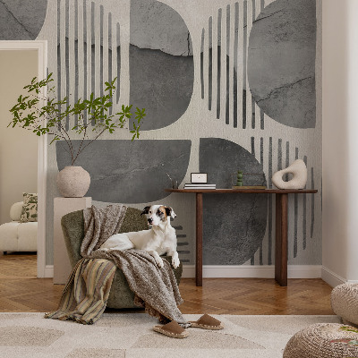 Foto behang voor de keuken Geometrische vormen