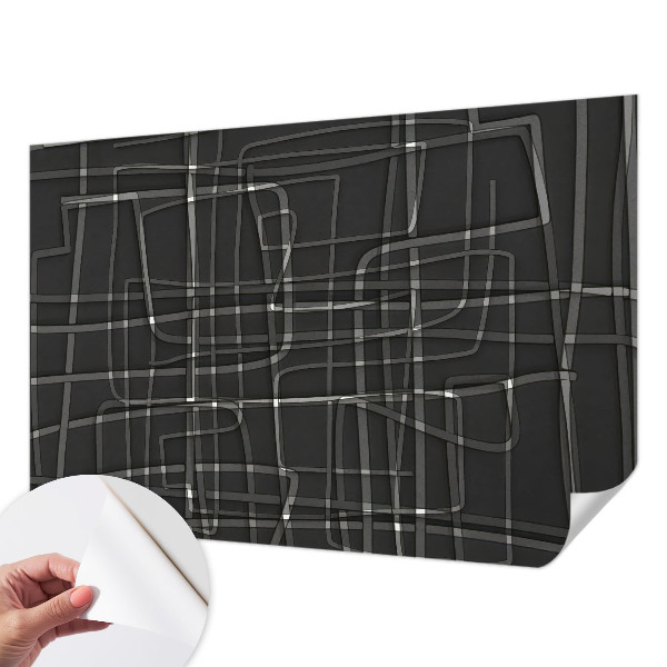 Zelfklevend fotobehang Abstracte lijnen