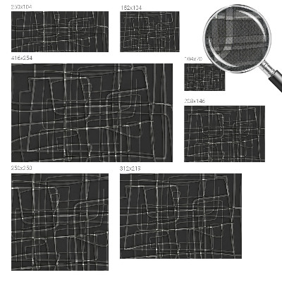 Zelfklevend fotobehang Abstracte lijnen