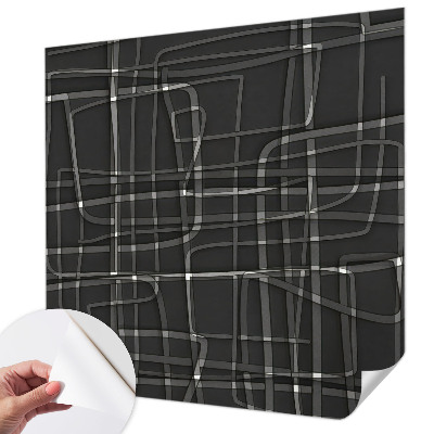 Zelfklevend fotobehang Abstracte lijnen