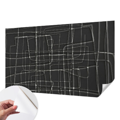Zelfklevend fotobehang Abstracte lijnen