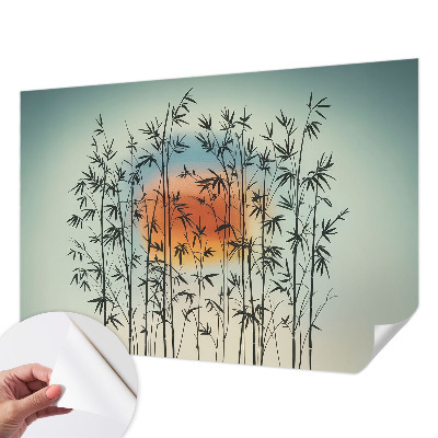 Zelfklevende behangsticker Harmonieus Westen