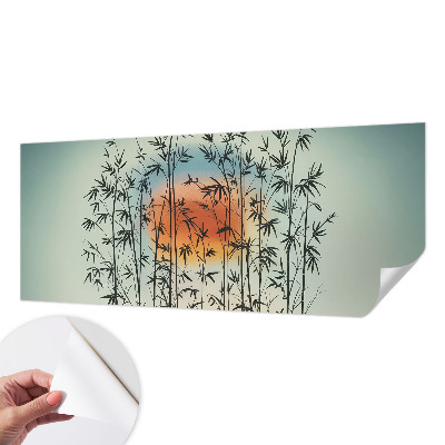 Zelfklevende behangsticker met het motief 'Harmonieus Westen'