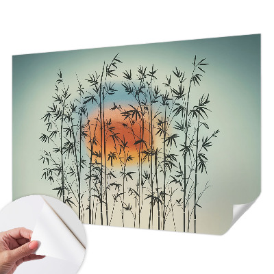 Zelfklevende behangsticker Harmonieus Westen