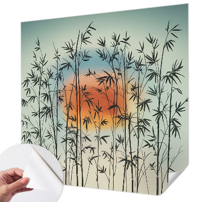 Zelfklevende behangsticker Harmonieus Westen