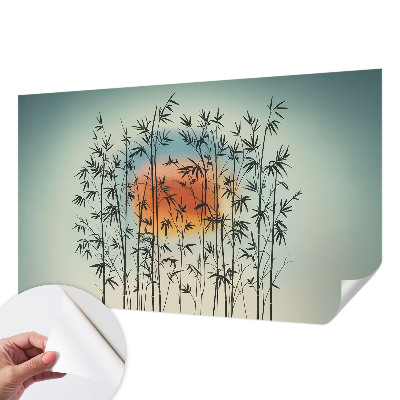 Zelfklevende behangsticker Harmonieus Westen