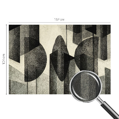 Foto behang voor de kinderkamer Geometrische vormen