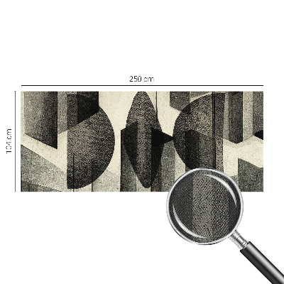 Foto behang voor de kinderkamer Geometrische vormen