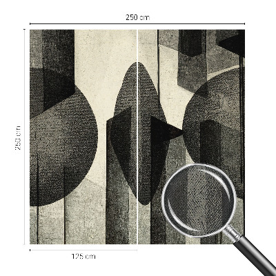 Foto behang voor de kinderkamer Geometrische vormen
