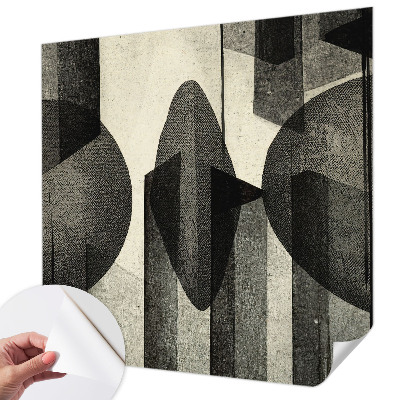 Foto behang voor de kinderkamer Geometrische vormen