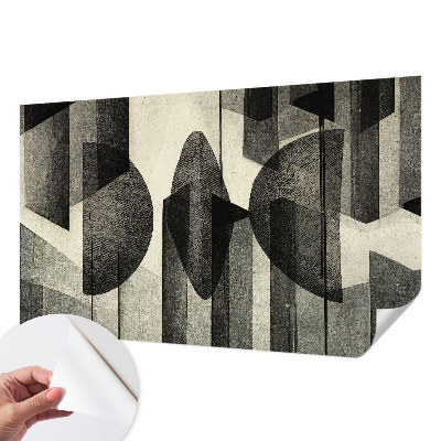 Foto behang voor de kinderkamer Geometrische vormen