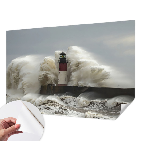 3D fotobehang Zeegolven
