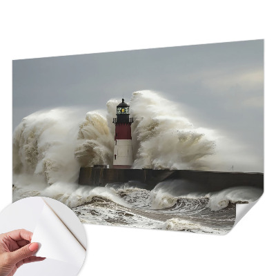 3D fotobehang Zeegolven
