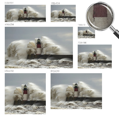 3D fotobehang Zeegolven