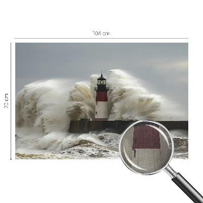 3D fotobehang Zeegolven
