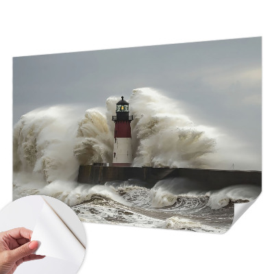 3D fotobehang Zeegolven