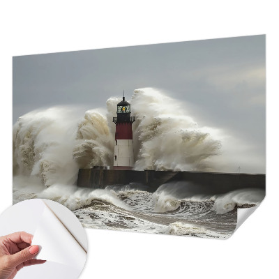 3D fotobehang Zeegolven