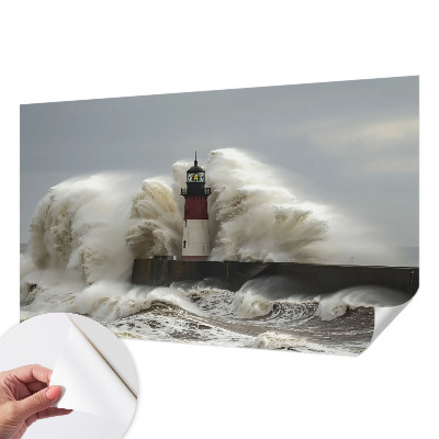 3D fotobehang Zeegolven