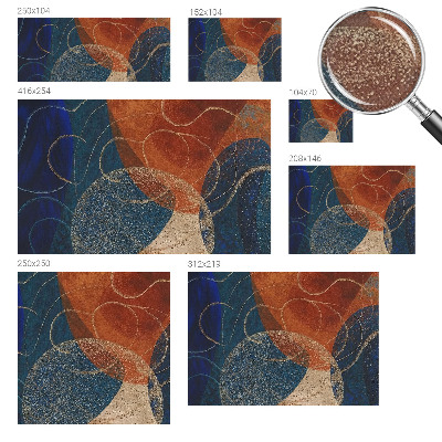 Fotobehang voor de kinderkamer Kleurrijke vormen