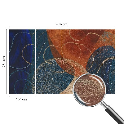 Fotobehang voor de kinderkamer Kleurrijke vormen