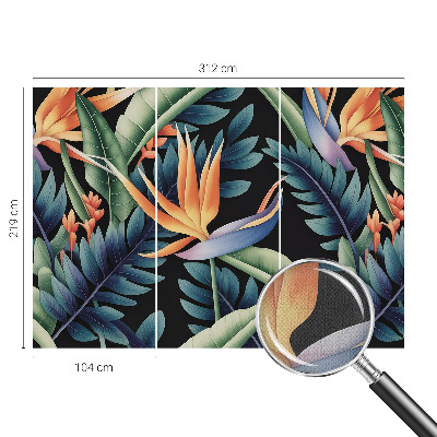 Fotobehang voor kinderkamer met paradijs-thema