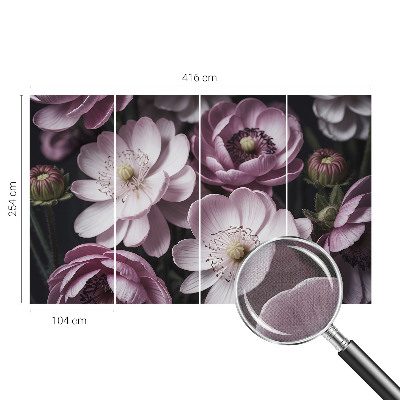 Fotobehang kinderkamer Bloemige elegantie