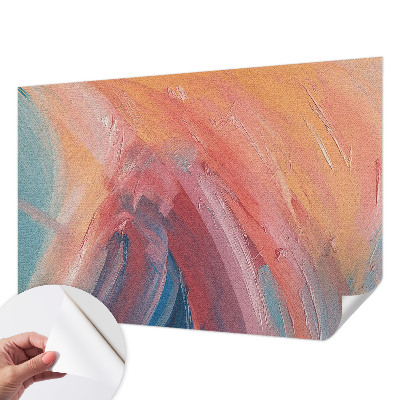 Fotobehang babykamer met kleurrijke explosies als speels patroon