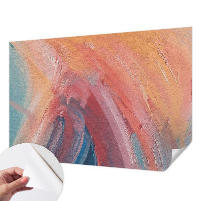 Fotobehang babykamer met kleurrijke explosies als speels patroon